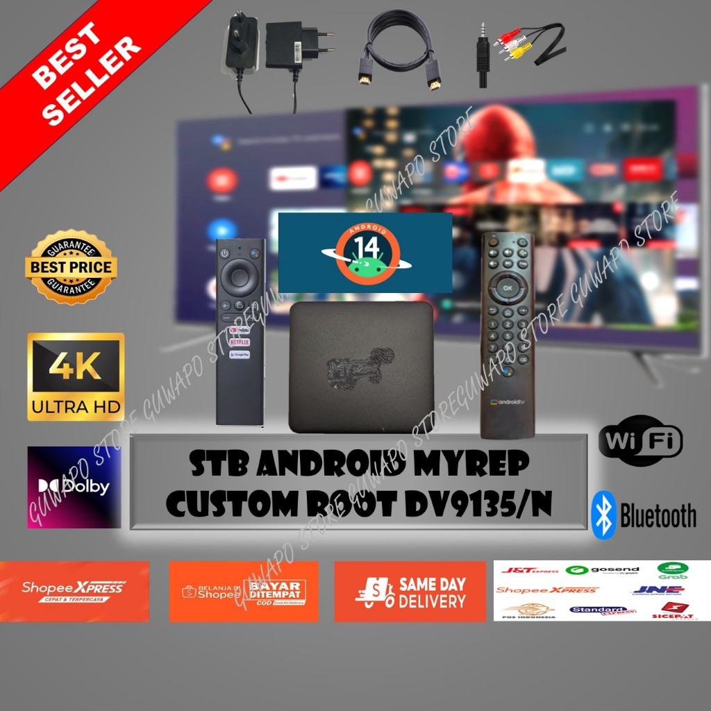 STB  DV9135 & DV9135N RAM 2GB, MMC 8 /16 GB os 14