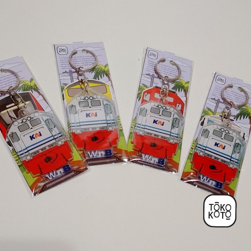 Gantungan Kunci Lokomotif CC 204 WnB
