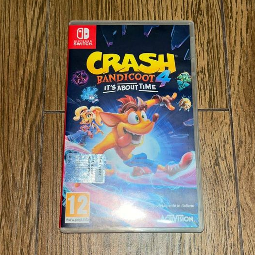 [Switch] Crash Bandicoot 4 It's About Time (Reg EUR) Its Cartridge Kaset Games Nintendo NSW NS Bekas