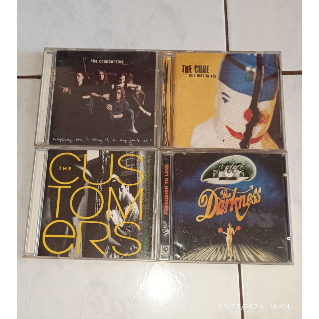 cd THE CRANBERRIES-Everybody Else Is Doing It, So Why Can't We / THE CURE-Wild Mood Swings / THE CUS