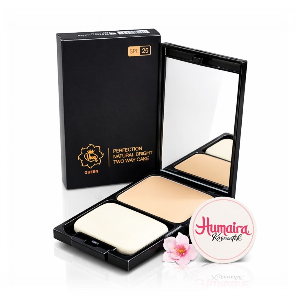 Bedak Viva Queen Perfection Natural Bright Two Way Cake