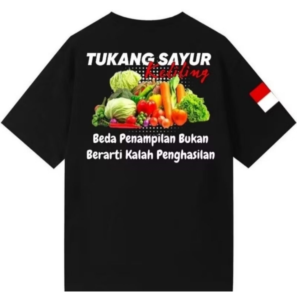 Kaos Tukang Sayur Keliling