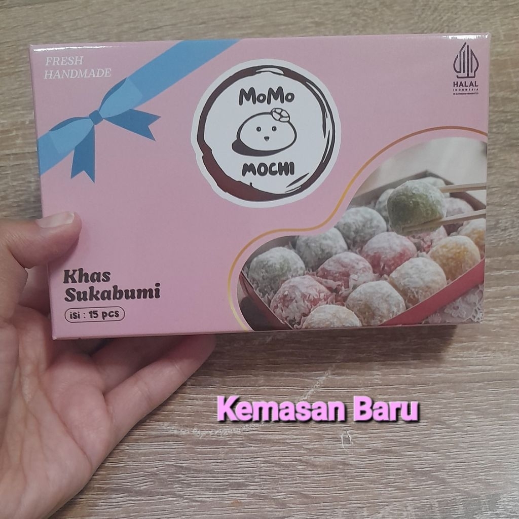 Moci MOMO Mochi Sukabumi Isi 15 PCS