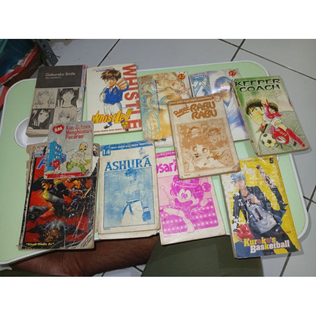 BORONGAN. KOMIK RUSAK