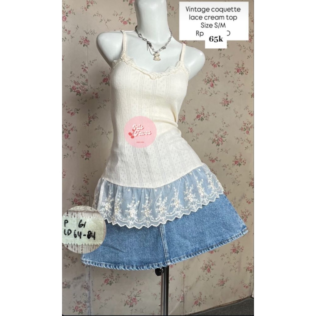 vintage Lace tanktop