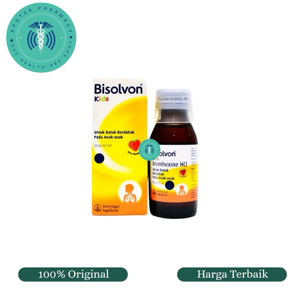 BISOLVON KIDS SYRUP 60 ML