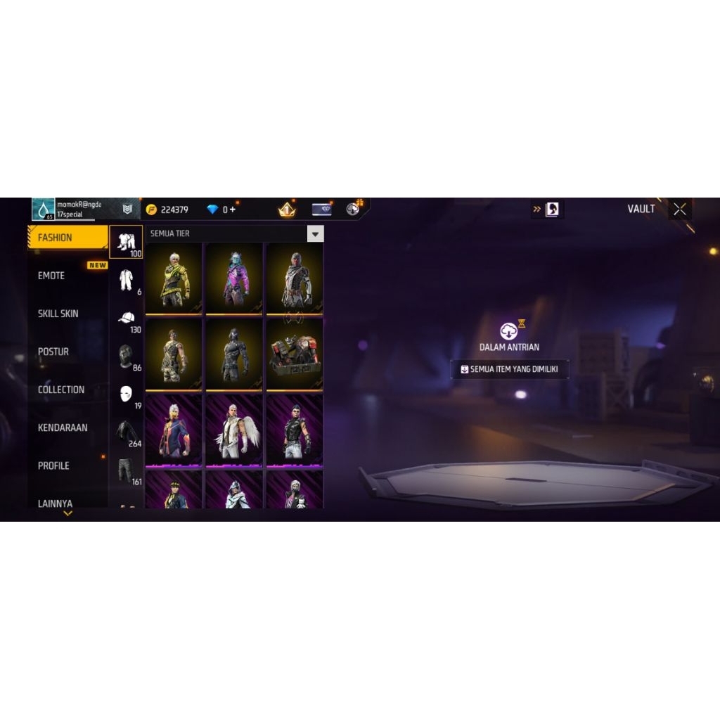 akun free fire old 7thn