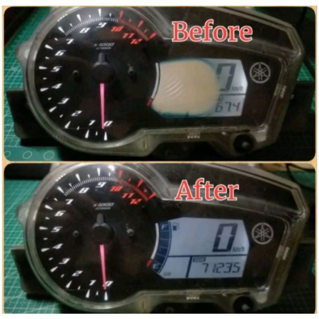 POLARIZER LCD SPEEDOMETER MX KING