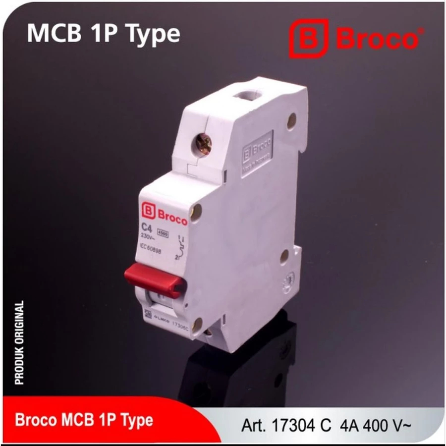 Broco MCB 1 Phase 4A / MCB Broco 4A