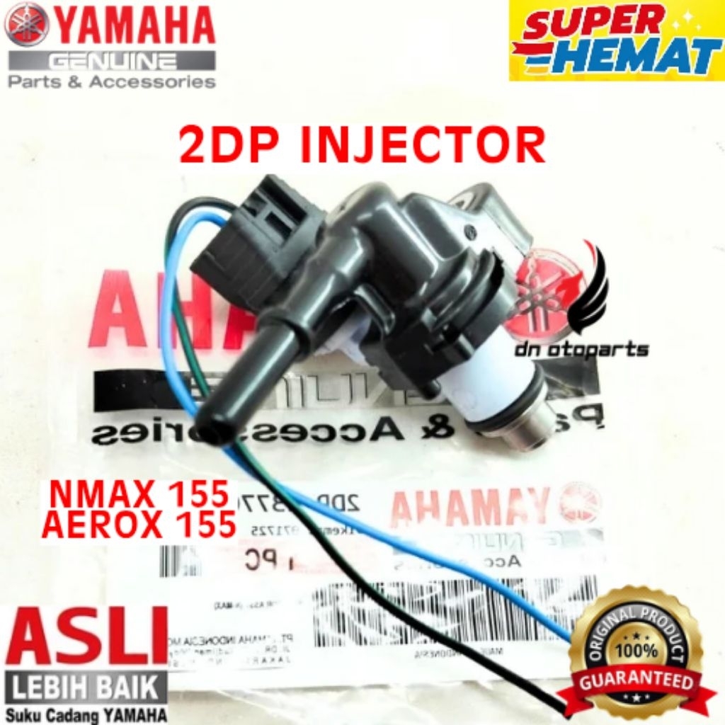 INJECTOR ORIGINAL YAMAHA KODE 2DP, INJECTOR NMAX 155, INJECTOR AEROX 155



