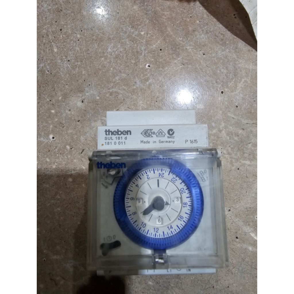 Timer manual theben sul181d original