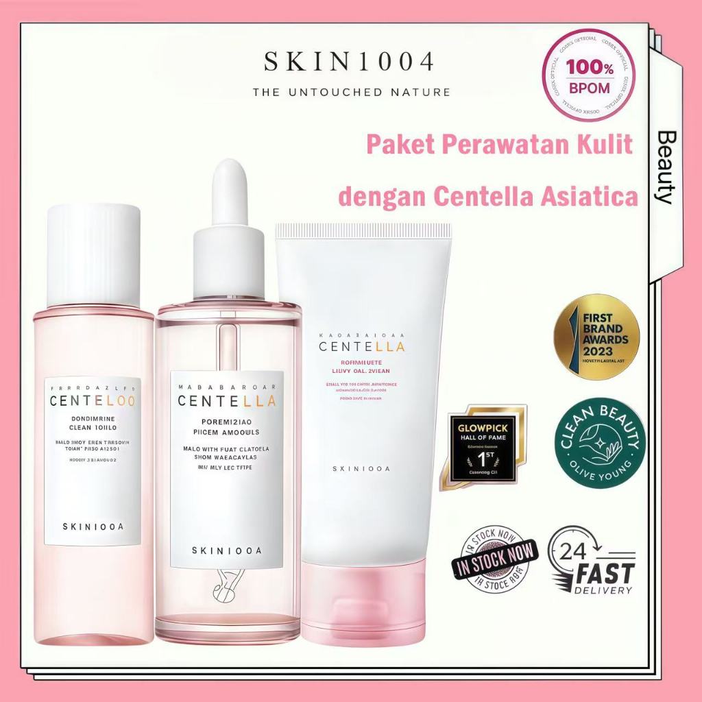 [Paket Hemat 3in1] SKIN1004 Madagascar Watery Centella Poremizing Light Gel Cream 75ml + Fresh Ampou