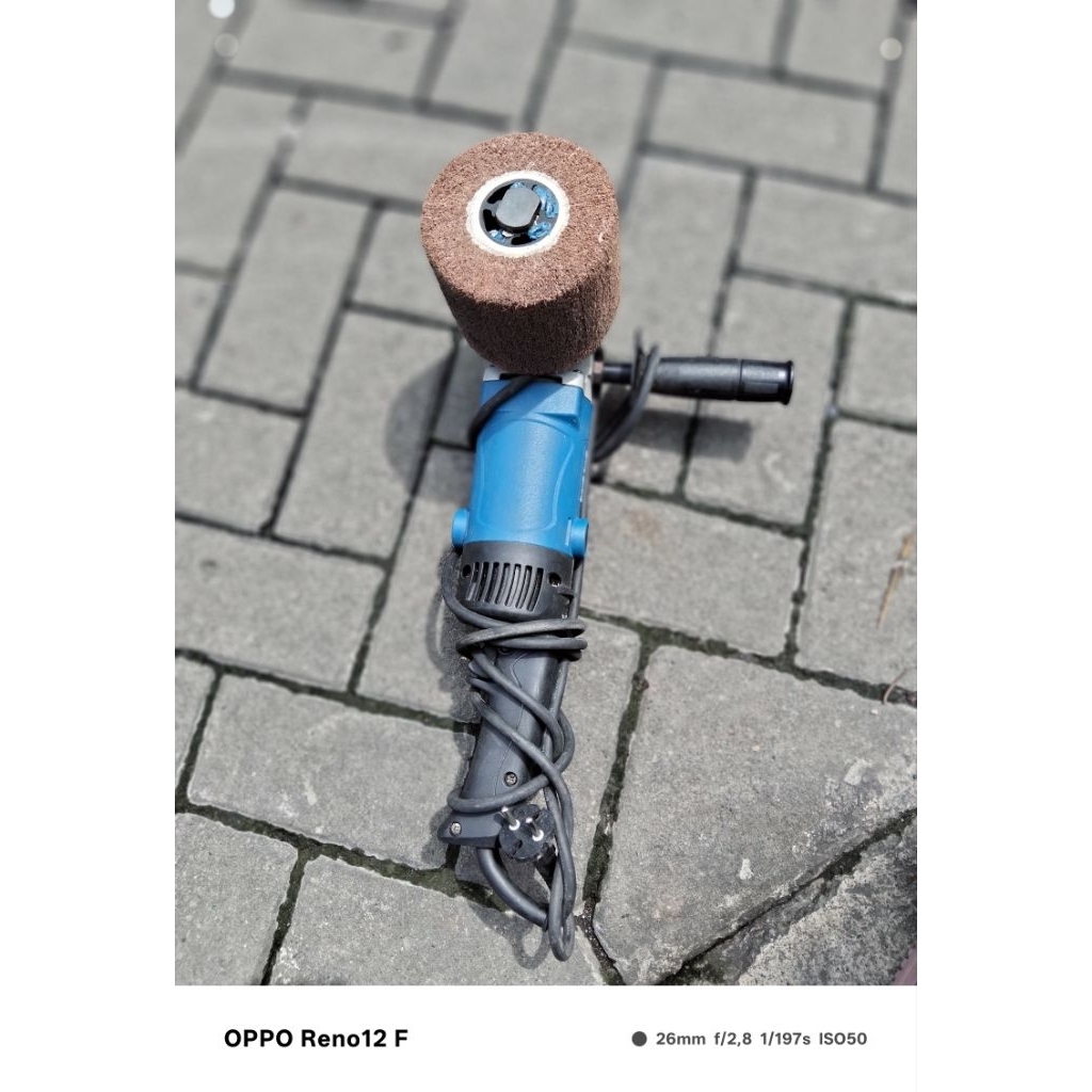 Mesin poles merk dongcheng barang second kondisi normal siap pakai