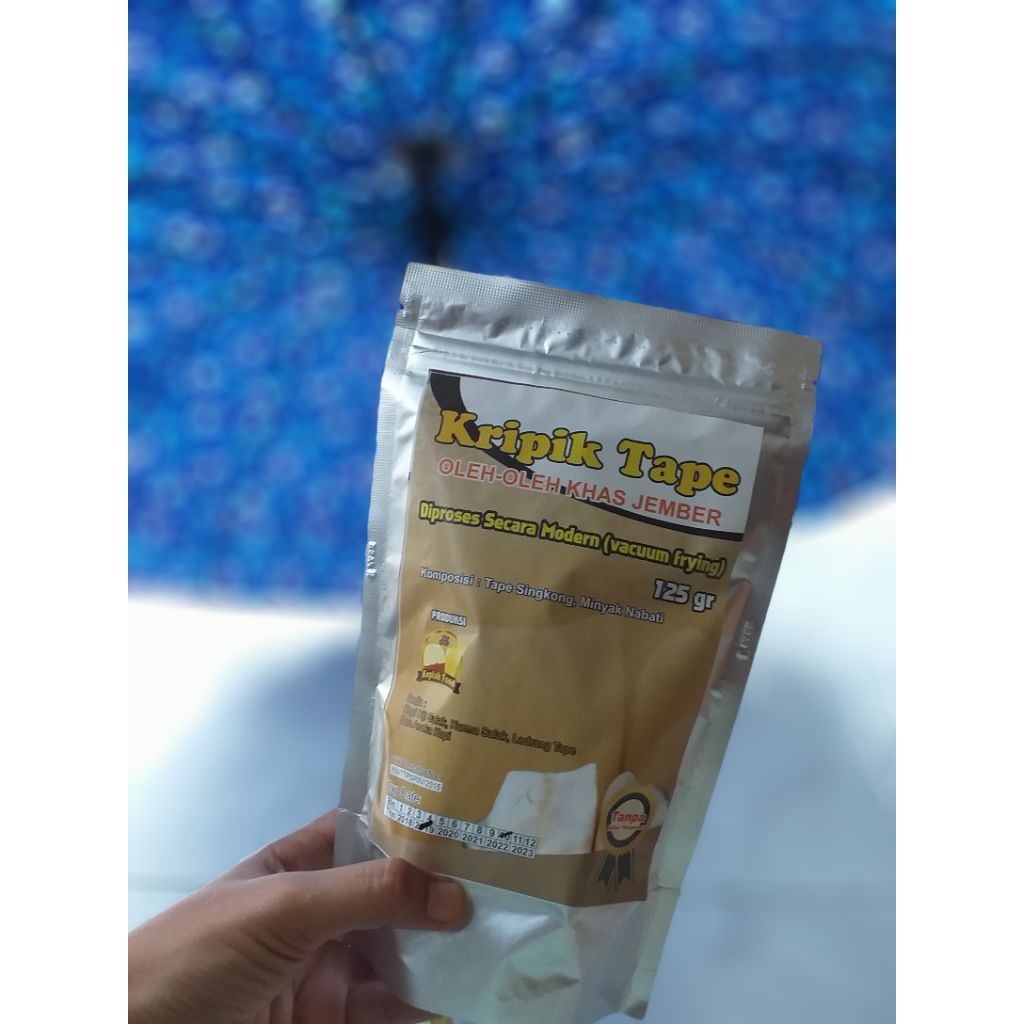 KRIPIK TAPE SINGKONG JEMBER