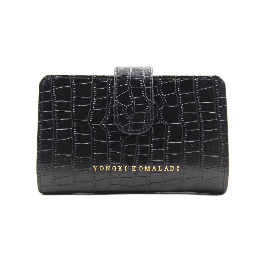 [PRELOVED] Dompet Yongki Komaladi Black Croco - Like New - Original