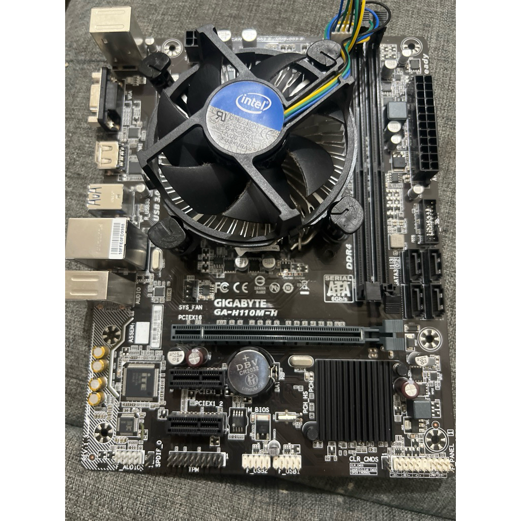 mobo h110 proccesor i7gen7