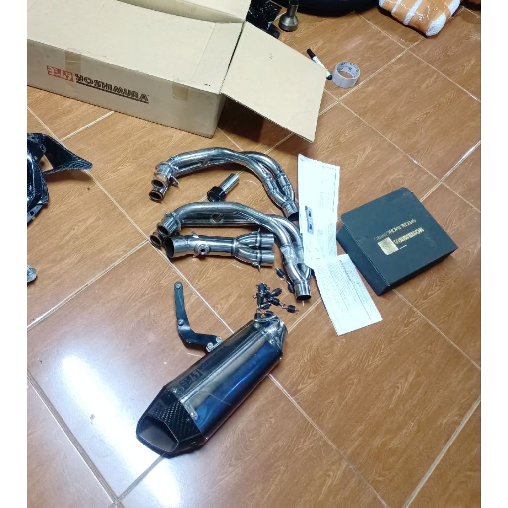 Yoshimura heptaforce zx25r zx25rr zx4r original Japan