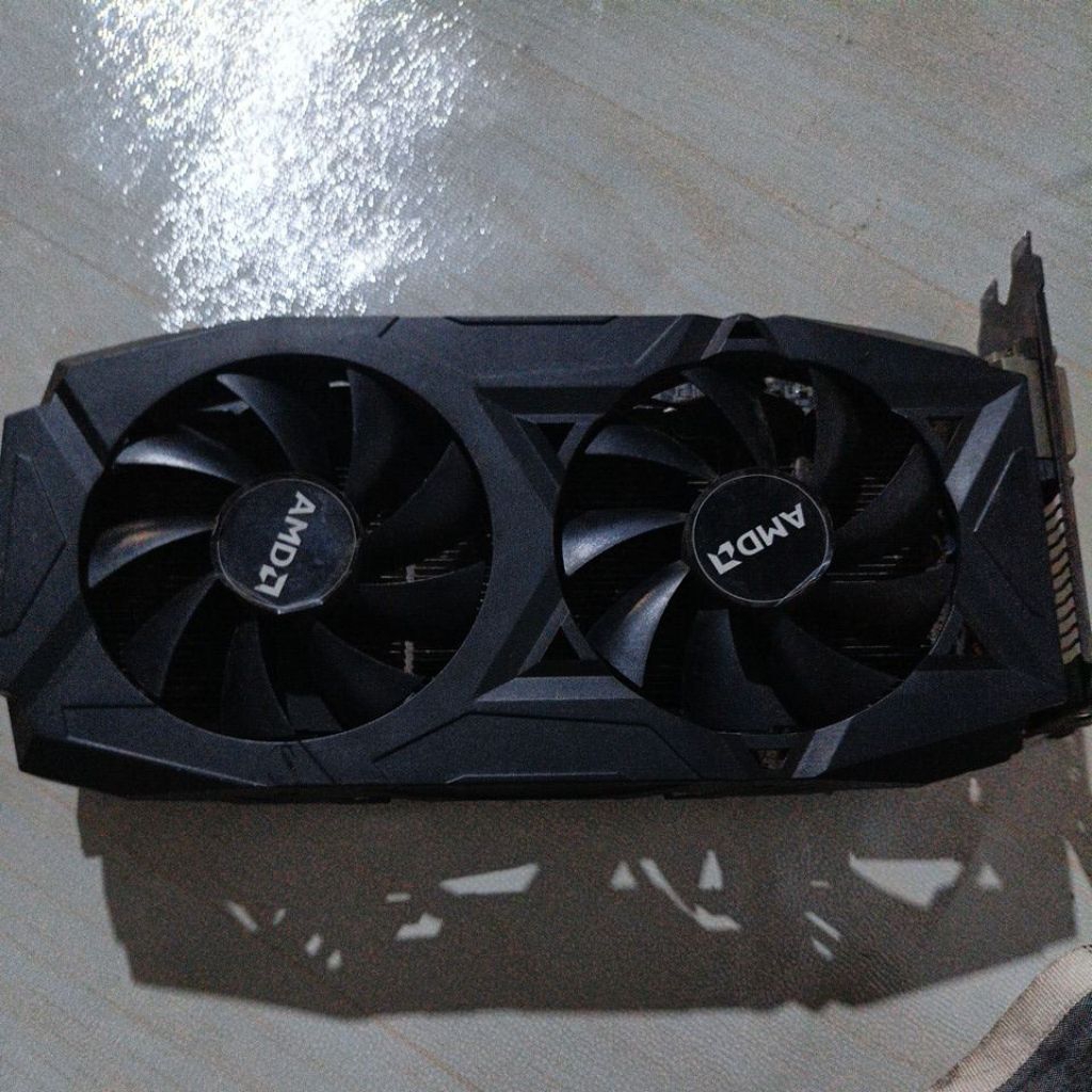 VGA AMD RX 570 RX 580 4gB Dual Fan kondisi rusak