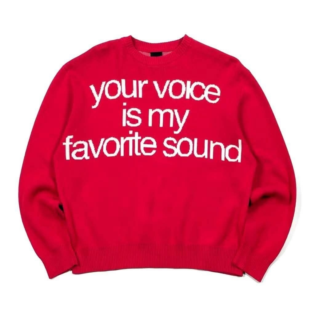 Sweater Violette Red Your Voice ThanksInsomnia