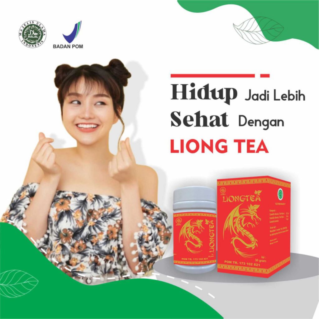 Teh Herbal Liong Tea Original 38g