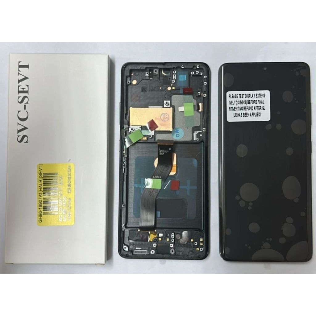 Lcd Copotan Samsung S21 Ultra Original Amoled + Frame
