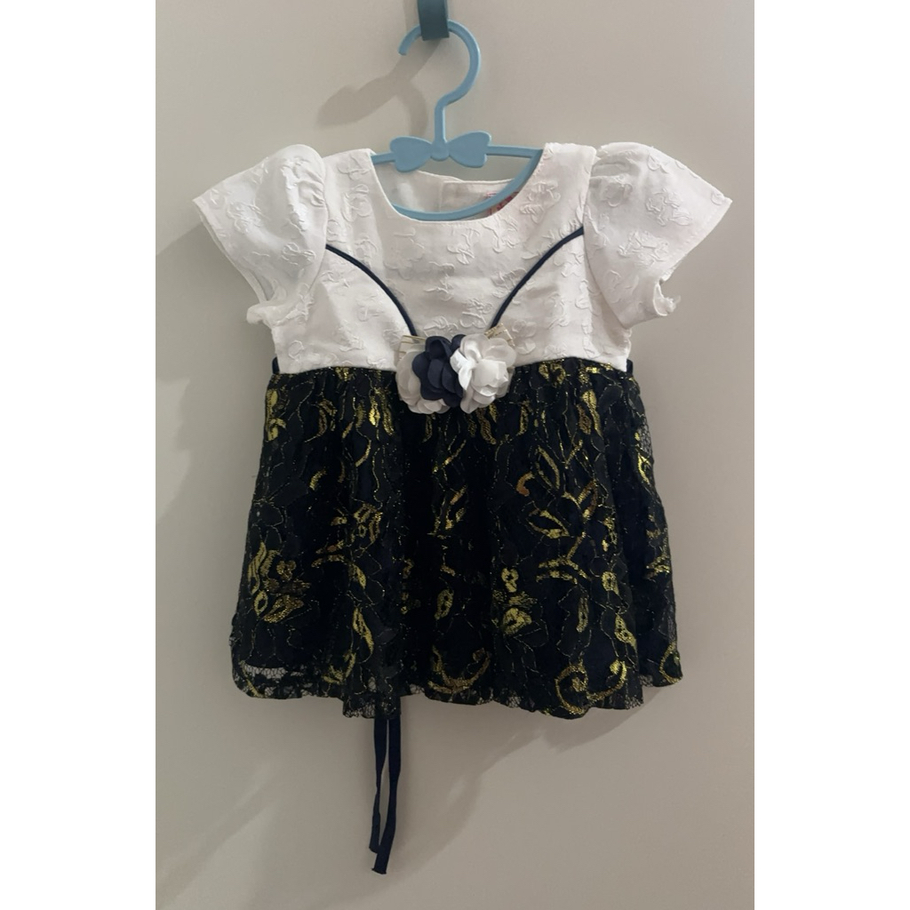 PRELOVED Brocade Dress SUNNY BABY 6mo / 6bln