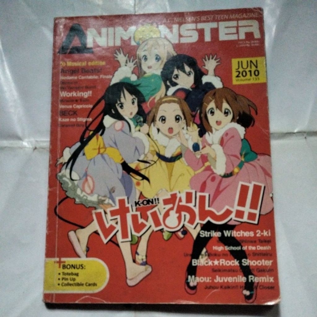 Majalah animonster Volume 135 Edisi K-On