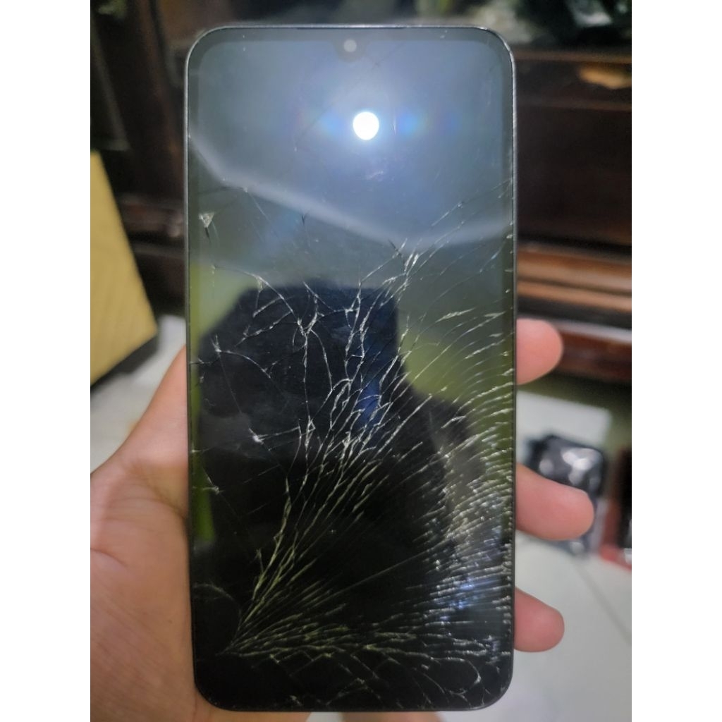 LCD SAMSUNG A15 ORIGINAL COPOTAN MINUS RETAK GLASS