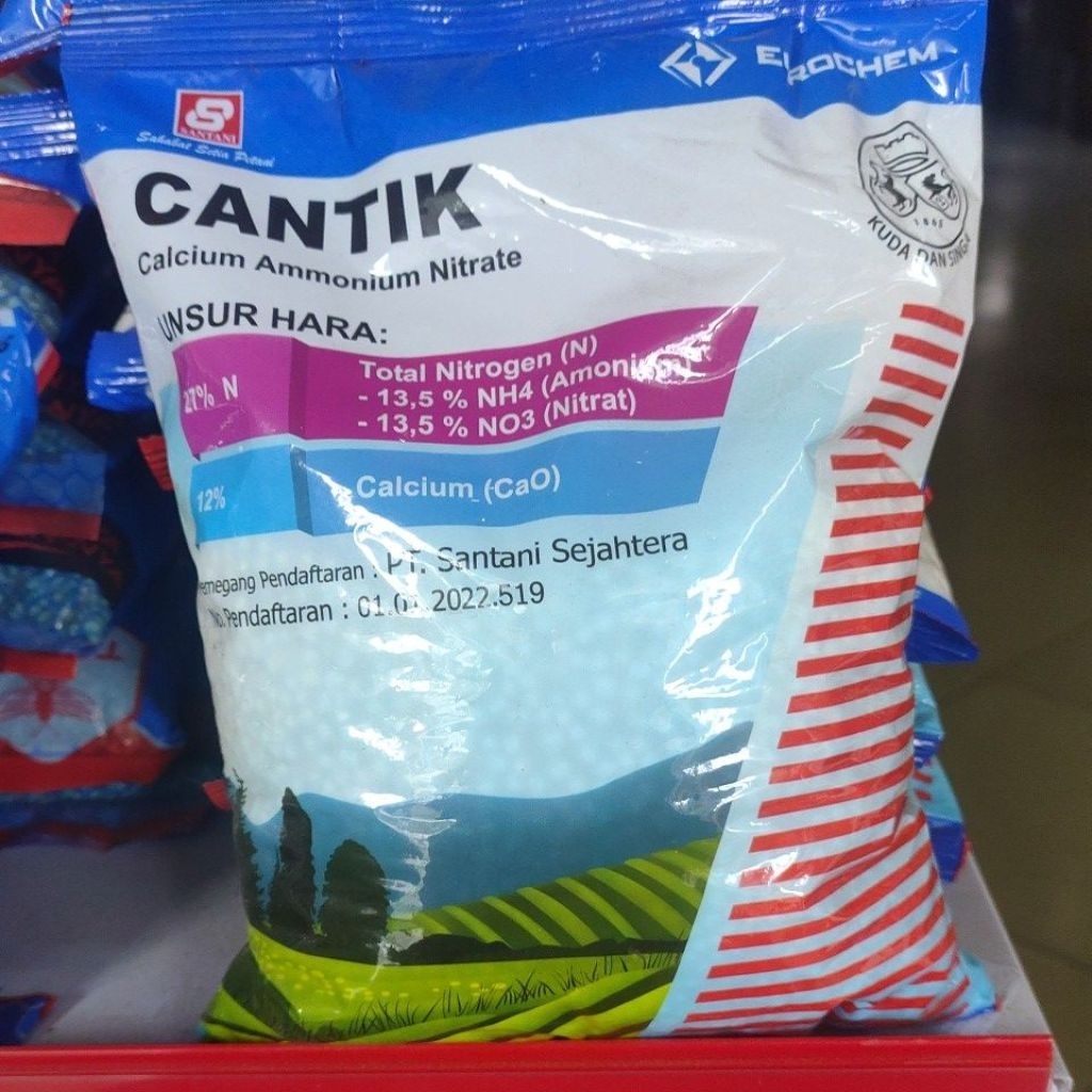 Pupuk NPK cantik calcium ammonium nitrate