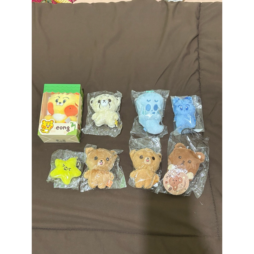 ( Ready Ina ) Doll Nct Dream Mark Eong Cheetah Lee 10Cm Bohoongie Aeongnyang Blue Starfish Haechan