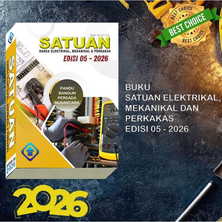 Buku Satuan Elektrikal Mekanikal Edisi 05 Tahun 2026