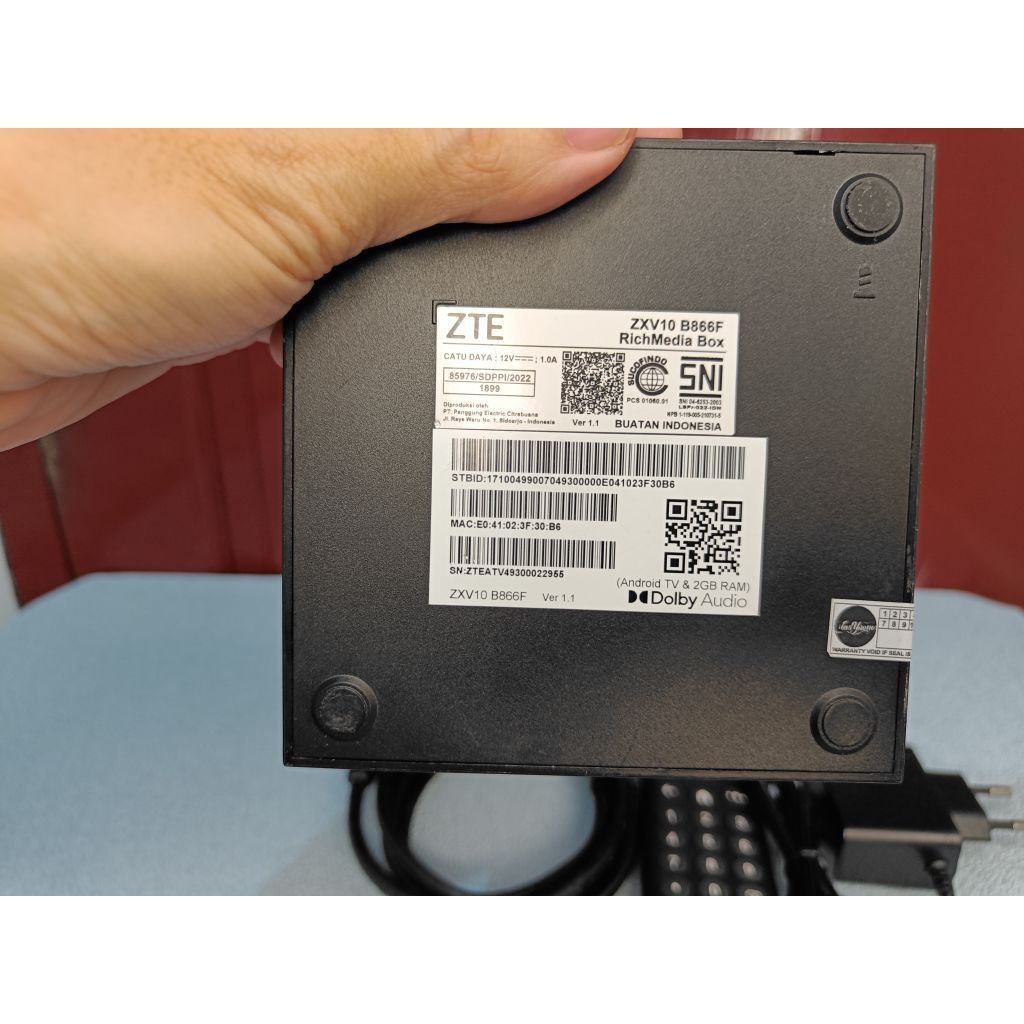 Android Box ZTE B866