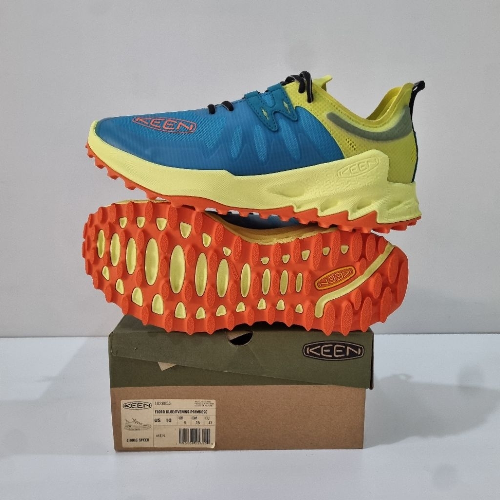 Keen Zionic Speed / Speed Hiking / Lightweight / 378g / Quickdry / Contoured Fit / Fjord Blue Evenin
