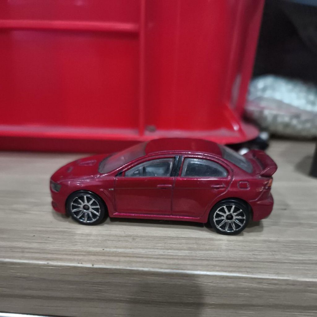 Hot Wheels Mitsubishi Lancer Evolution X Merah 2008 First Edition