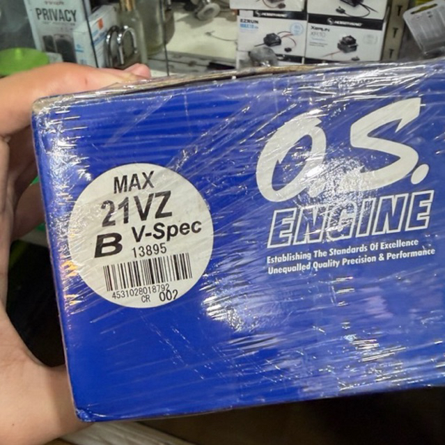 OS Max 21 VZ B V-SPEC BARU Belum Brekin OS SPEED