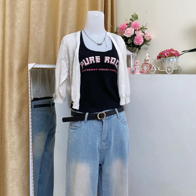 cardigan set tanktop