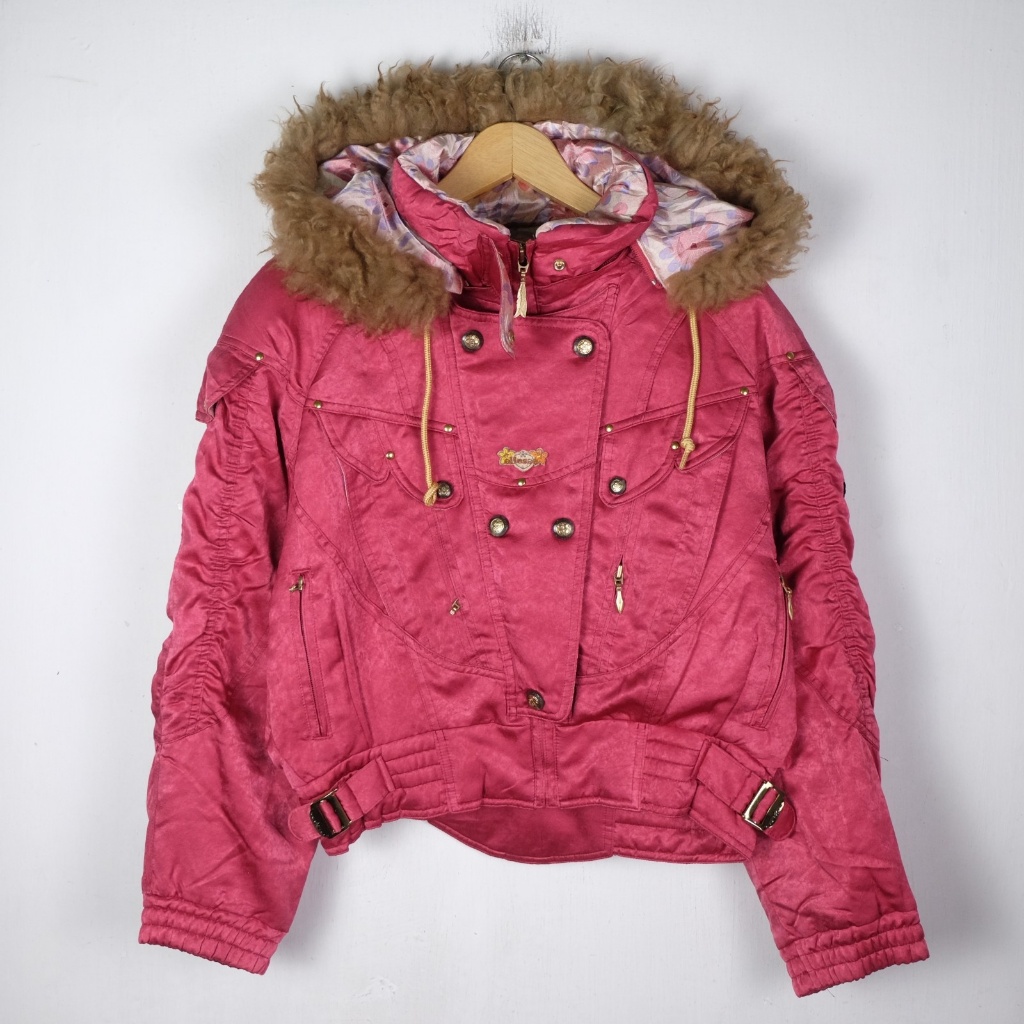 JAKET VINTAGE ELLESSE SKI PRO RACING TEAM JK273 SIZE M-L