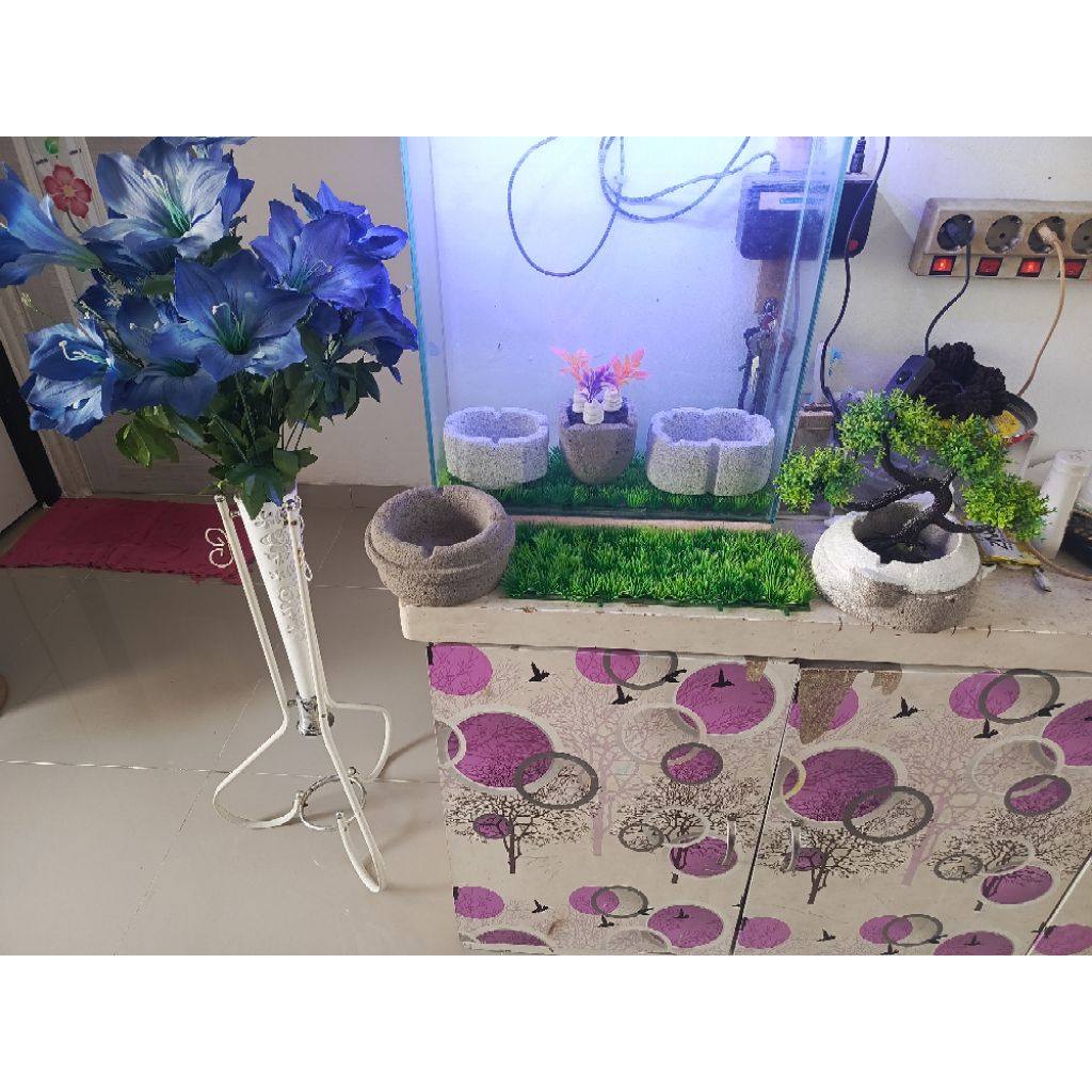 Asbak Rokok dan Pot Bunga ( HEBEL )