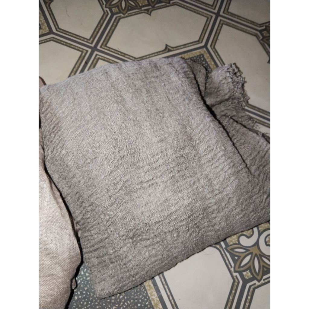 jilbab pashmina crinkle