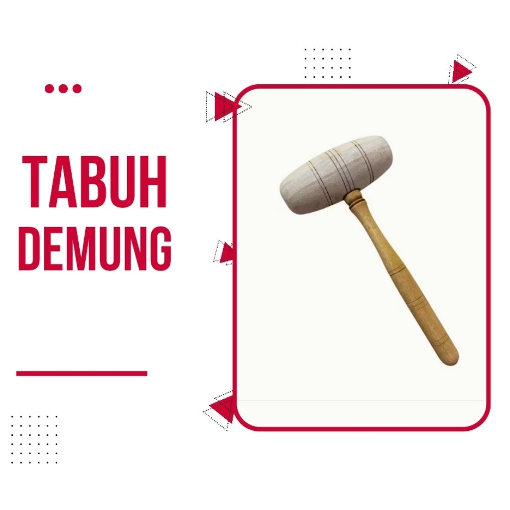 Tabuh/ pemukul gamelan (Demung)
