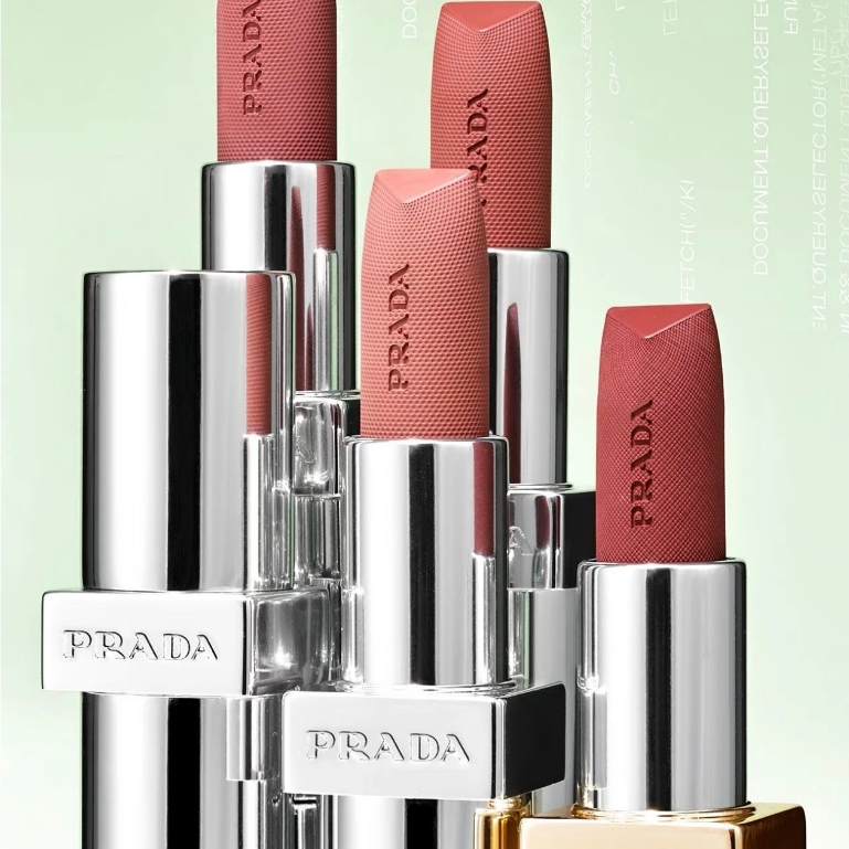 Prada Monochrome Soft Matte Lipstick - Prada Beauty Lipstick Matte Lip Balm Moisturizing 3.5g