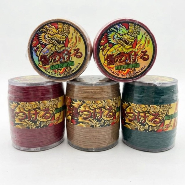 Gelasan Matot Kitsuzukeru Gold ORI 2000 yard klos bening 0.15