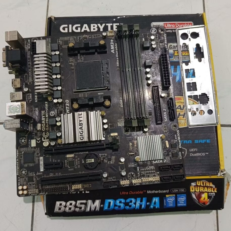 Motherboard AM3+ GIGABYTE GA-78LMT-USB3 Matot/Nodisplay