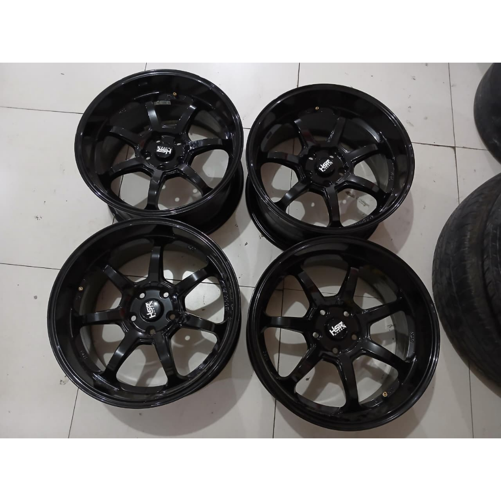 Velg Mobil Second RACING HSR YALIMO RING 18 R18 PCD 5X114 INNOVA XPANDER HRV CRV RUSH TERIOS DLL