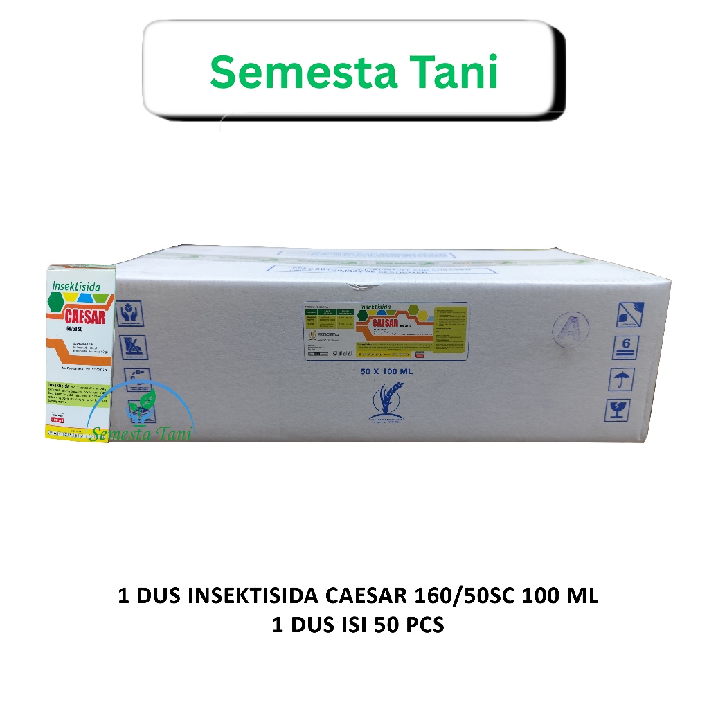 1 DUS - INSEKTISIDA CAESAR 160/50SC 100 ML - 1 DUS ISI 50 PCS