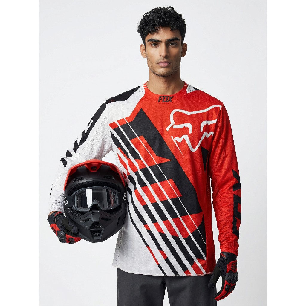 Fox 360 Savant Red Jersey Original Jersey Motocross Trail