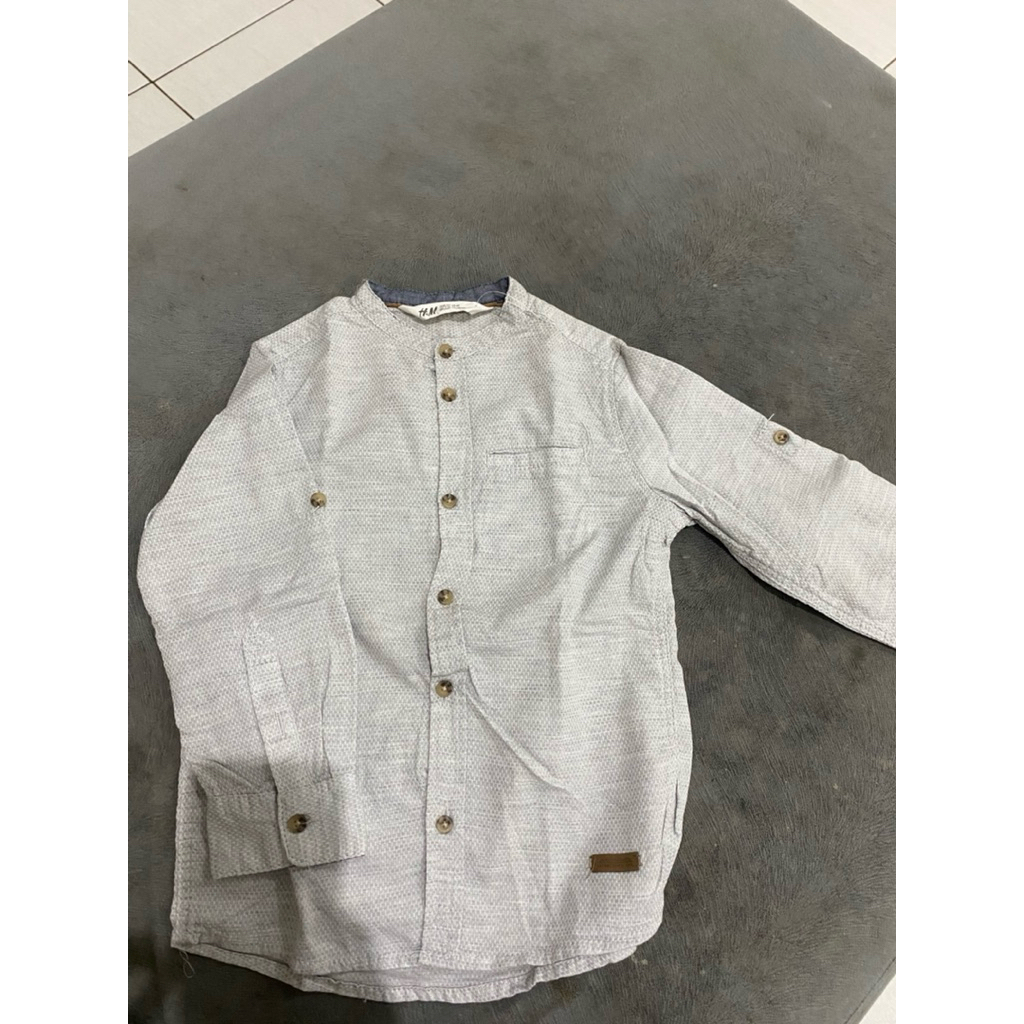 H&M kemeja anak laki laki