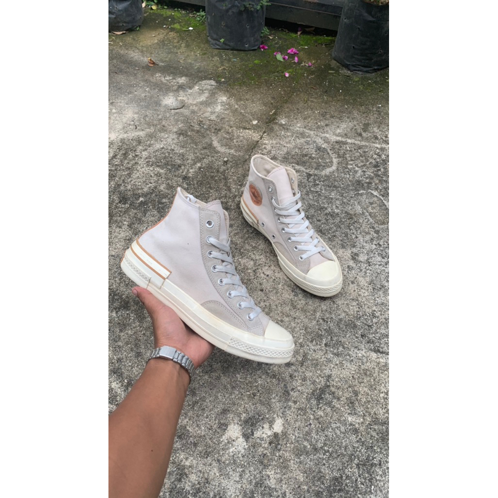 Converse 70S High Grey Ivory Brown Second