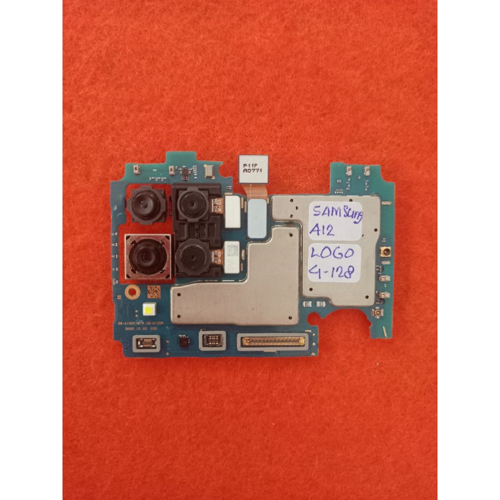 mesin samsung A12 model A125F minus nyangkut logo