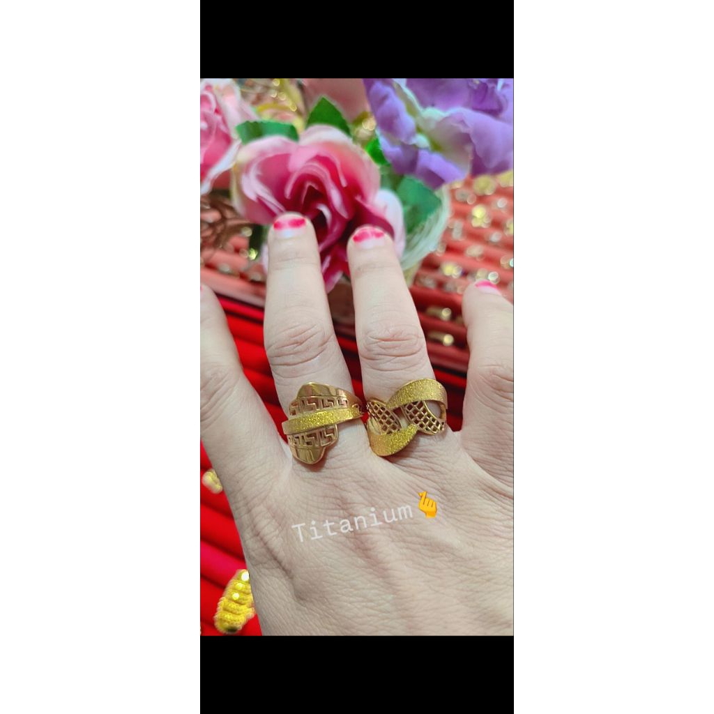 cincin titanium asli